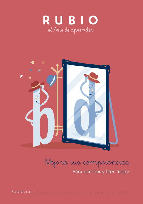 RUBIO Cuaderno A4 Mejora tus competencias para escribir y leer mejor (7-8 años)