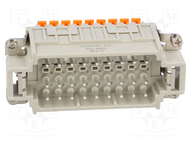 ILME CDSHM27 Conector HDC Macho de 27 Pines ILME CDSHM27 Conector HDC Macho de 27 Pines