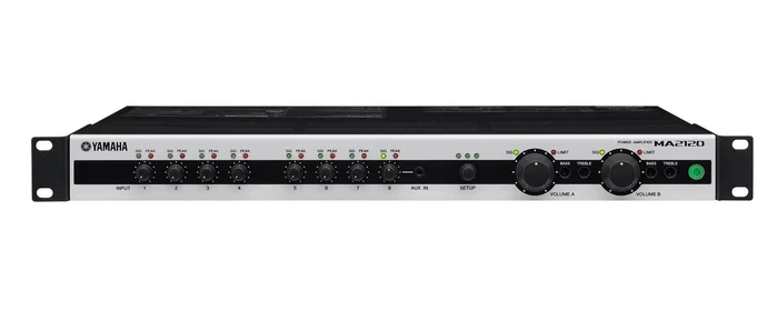 Yamaha MA2120 Amplificador de Audio Clase D Negro/Gris