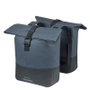 Basil Alforjas Cove DB 28-32L PET Reciclado Cuero Vegano Universal Bridge System MIK Racktime Portabultos