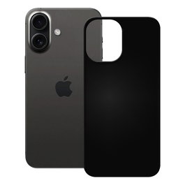 PEDEA 50160987 Funda TPU Soft Negra para Apple iPhone 16 (6.1") - Resistente a Impactos y Rayones