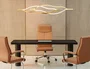 Q-connect Silla de Dirección Premium en Similpiel Color Crema, Base Metálica, Ruedas Suaves, Altura Ajustable - Máximo Confort y Elegancia para tu Oficina Moderna.