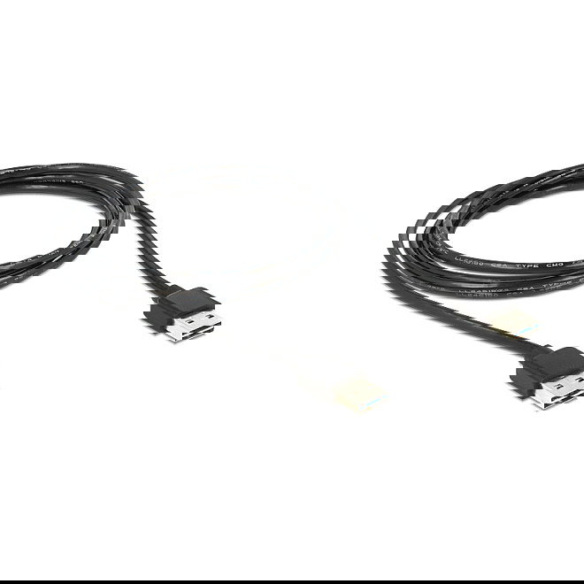 DeLOCK Cable USB 2.0 85556 - Tipo A Macho a Tipo A Macho - 2 Metros, Negro