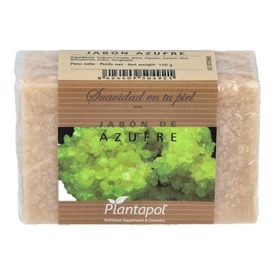 PLANTAPOL Jabón Natural de Azufre 100g