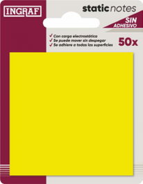 INGRAF Índices Estáticos Cuadrados 76x76 mm Surtidos