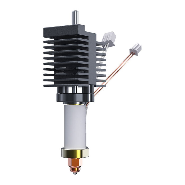 Creality Nozzle de Metal Negro Integrado - Boquilla de Impresora 3D para Extrusión