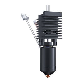 Creality 4001030157 Boquilla o Bloque Calefactor Negro de Metal para Impresora 3D, Compatible con Modelo K2, 0.4 mm