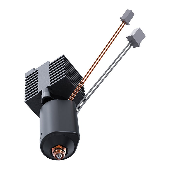Creality Bloque Calefactor con Boquilla de Metal Negro para K2, 0,4 mm