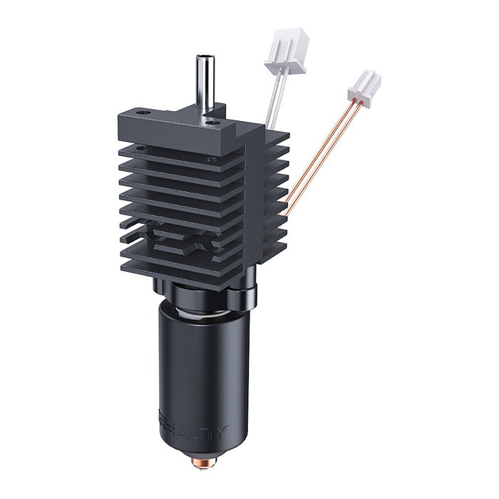 Creality Nozzle de Metal Negro Integrado - Boquilla de Impresora 3D para Extrusión