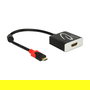 DeLOCK USB-C a HDMI Adapter 4K 60Hz Negro - Adaptador 62730 4096 x 2160 Pixeles