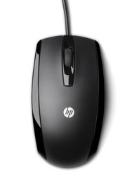 HP Ratón Óptico USB de 3 Botones para PC y Portátil, Precisión y Comodidad, Diseño Ergonómico