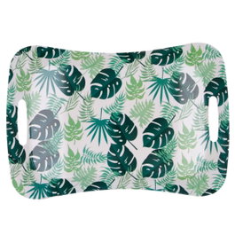 Quid Bandeja con Asas Habitat 41,5x29x4 cm Verde (12 Unidades)