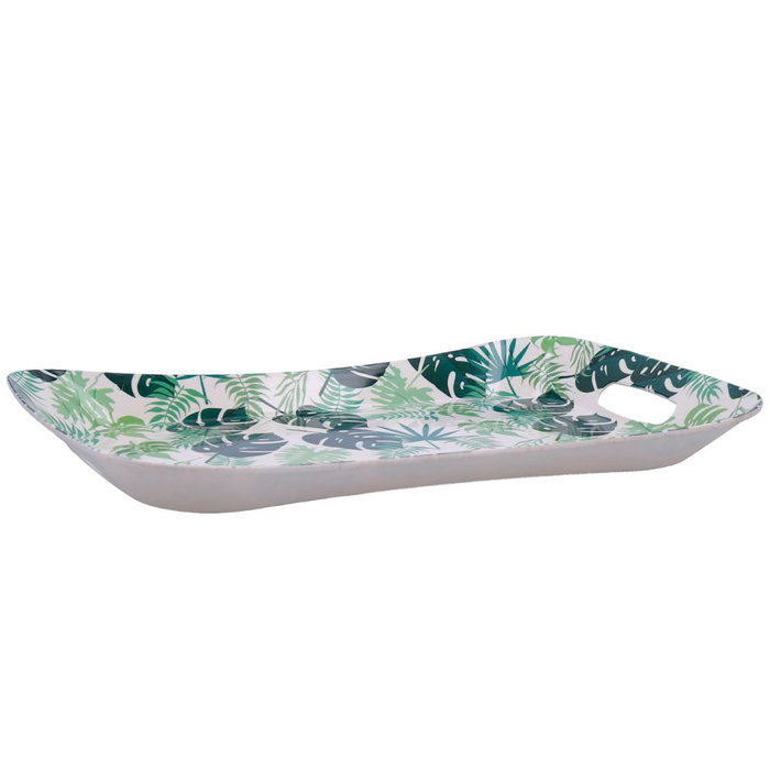 Bandeja con Asas Polipropileno Habitat Quid 41,5x29x4 cm (12 Unidades)