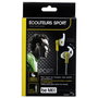 Be Mix Auriculares Deporte con Cable para Smartphone y iPad iPhone Negro