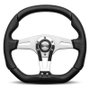 Momo Trek R 350 mm Cuero Negro Perforado