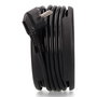 Edm Enrollacables con 4 Tomas Schuko, Protección, Cable 5m H05VV-F 3G1.5mm², Negro