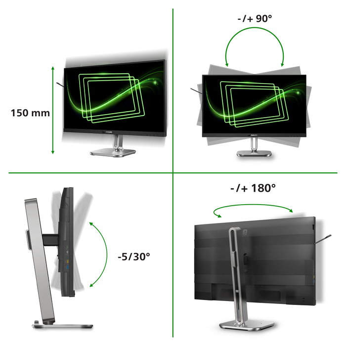Philips 27B2G5601 Monitor Quad HD de 27 pulgadas IPS