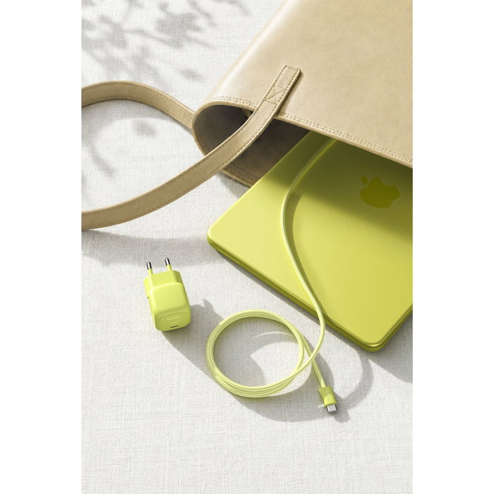 Belkin BOOST Charge 30W USB-C PD con PPS y cable USB-C de 2m, Citrus Belkin BOOST Charge 30W USB-C PD con PPS y cable USB-C de 2m, Citrus