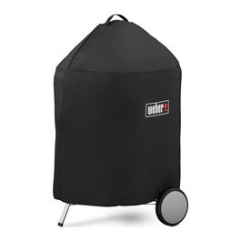 Weber 7143 Cubierta para Barbacoa de Poliéster Negra para Weber de 57 cm