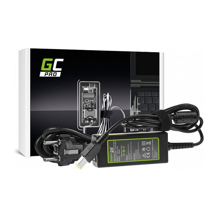 Green Cell Adaptador de corriente PRO 45W 20V para Lenovo Green Cell Adaptador de corriente PRO 45W 20V para Lenovo