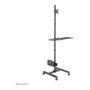 Newstar Neomounts FPMA-MOBILE1700 Puesto de Trabajo Móvil para Monitor/TV hasta 32 pulgadas