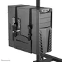 Newstar FPMA-MOBILE1700 Puesto de Trabajo Móvil para Monitor y PC Negro