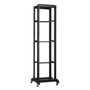 MicroConnect Bastidor de laboratorio 42HU 600x600 negro RAL 9004