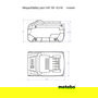 Metabo 625549000 Pack Batería Li-Ion 18V 10.0Ah 10000mAh para Herramientas Universales - Negro
