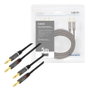 LogiLink Cable de Audio 2x2 Clavija Banana Metal Negro 5 m