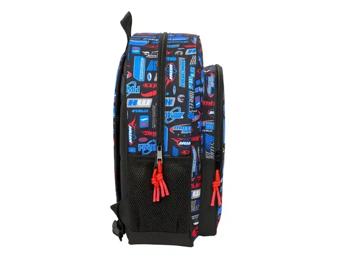 Safta Mochila Junior Hot Wheels Adaptable a Carro