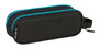 Portatodo Doble Kelme Iron Negro 21 x 8 x 6 cm
