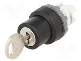 ABB M2SSK1-103 Interruptor rotativo con llave de 2 posiciones negro