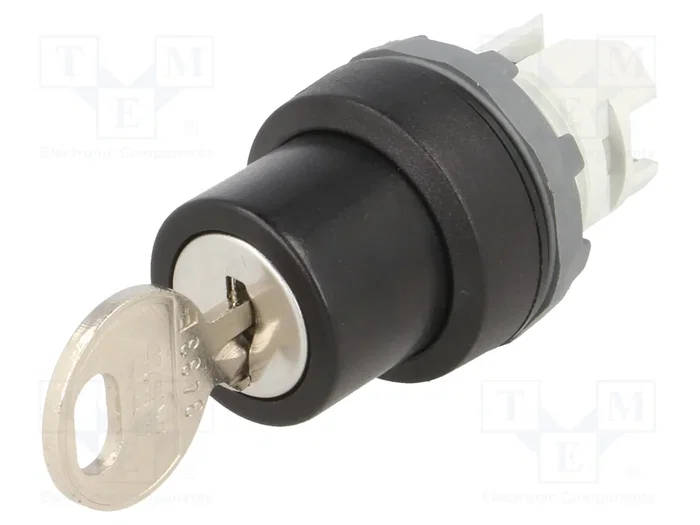 ABB M2SSK1-103 Interruptor rotativo con llave de 2 posiciones negro ABB M2SSK1-103 Interruptor rotativo con llave de 2 posiciones negro