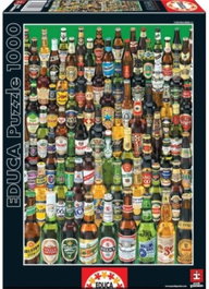 EDUCA BORRAS Puzle Cervezas de 1000 Piezas