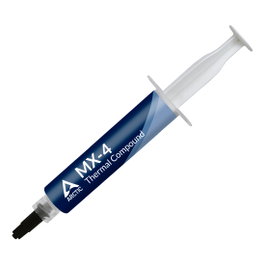 ARCTIC MX-4 Pasta Térmica, Conductividad 8,5 W/m·K, Densidad 2,5 g/cm³, Carbono, Azul y Blanco, 45 g
