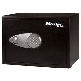 Master Lock Caja fuerte con combinación electrónica programable - Negro y gris metalizado