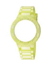 Watxandco Correa de Silicona Amarilla 43mm