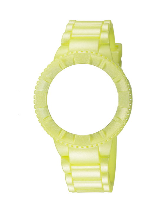 Watxandco Correa de Silicona Amarilla 43mm Watxandco Correa de Silicona Amarilla 43mm