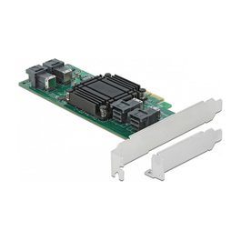 DeLOCK Tarjeta PCI Express x8 a 4 x interna SFF-8643 NVMe Perfil Bajo