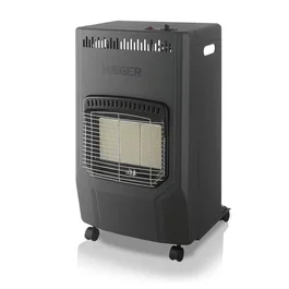Haeger Ultra Warm Estufa de Gas 4200 W para Interior, Butano/Propano, Piso, Color Negro