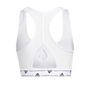 Sujetador Deportivo Adidas Pwr Ms Pd Blanco