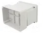 GEWISS Carcasa Universal 44 CE Gris con Tapones