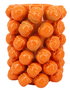 DKD Home Decor Jarrón Tropical Mandarina Naranja (2 Unidades)