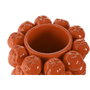 DKD Home Decor Jarrón Tropical Mandarina Naranja (2 Unidades)