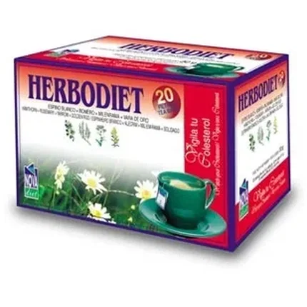 NOVADIET Herbodiet Vigila Tu Colesterol 20 bolsitas filtro