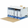 Fellowes Contenedor de Archivos Acceso Frontal System Azul