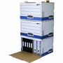 Fellowes Contenedor de Archivos Acceso Frontal System Azul