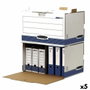 Fellowes Contenedor de Archivos Acceso Frontal System Azul