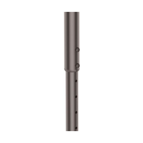 StarTech.com Soporte de Techo para TV, Movimiento Total, VESA 200x200 a 600x400 mm, Mástil Ajustable 56-91 cm, para Pantallas de 32" a 75" hasta 50 kg, Negro, Acero