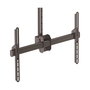StarTech.com Soporte de Techo para TV, Movimiento Total, VESA 200x200 a 600x400 mm, Mástil Ajustable 56-91 cm, para Pantallas de 32" a 75" hasta 50 kg, Negro, Acero